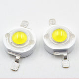 LED 1W 3W Wattage 100pcs  LED Light Emitting Diode headlight Power LED Flashligh LED For SpotLight DownLight Lamp LED Bulb DIY