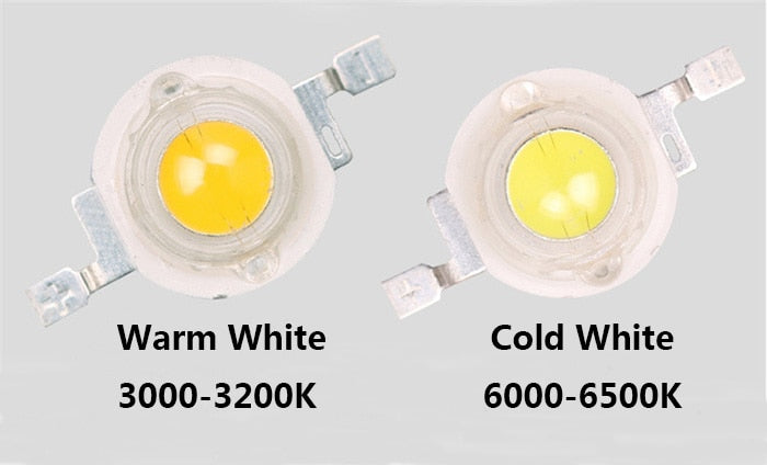 LED 1W 3W Wattage 100pcs  LED Light Emitting Diode headlight Power LED Flashligh LED For SpotLight DownLight Lamp LED Bulb DIY