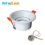 Adjustable LED Recessed Ceiling Downlight Mounting GU10/MR16 Socket Halogen Lamp Holder Base Frame Spot Lights Fitting Fixtures