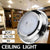 LED 70W 12V Interior LED Ceiling Lamp Reading Round Light with Switch for RV Car Boats Ceiling Dome Light