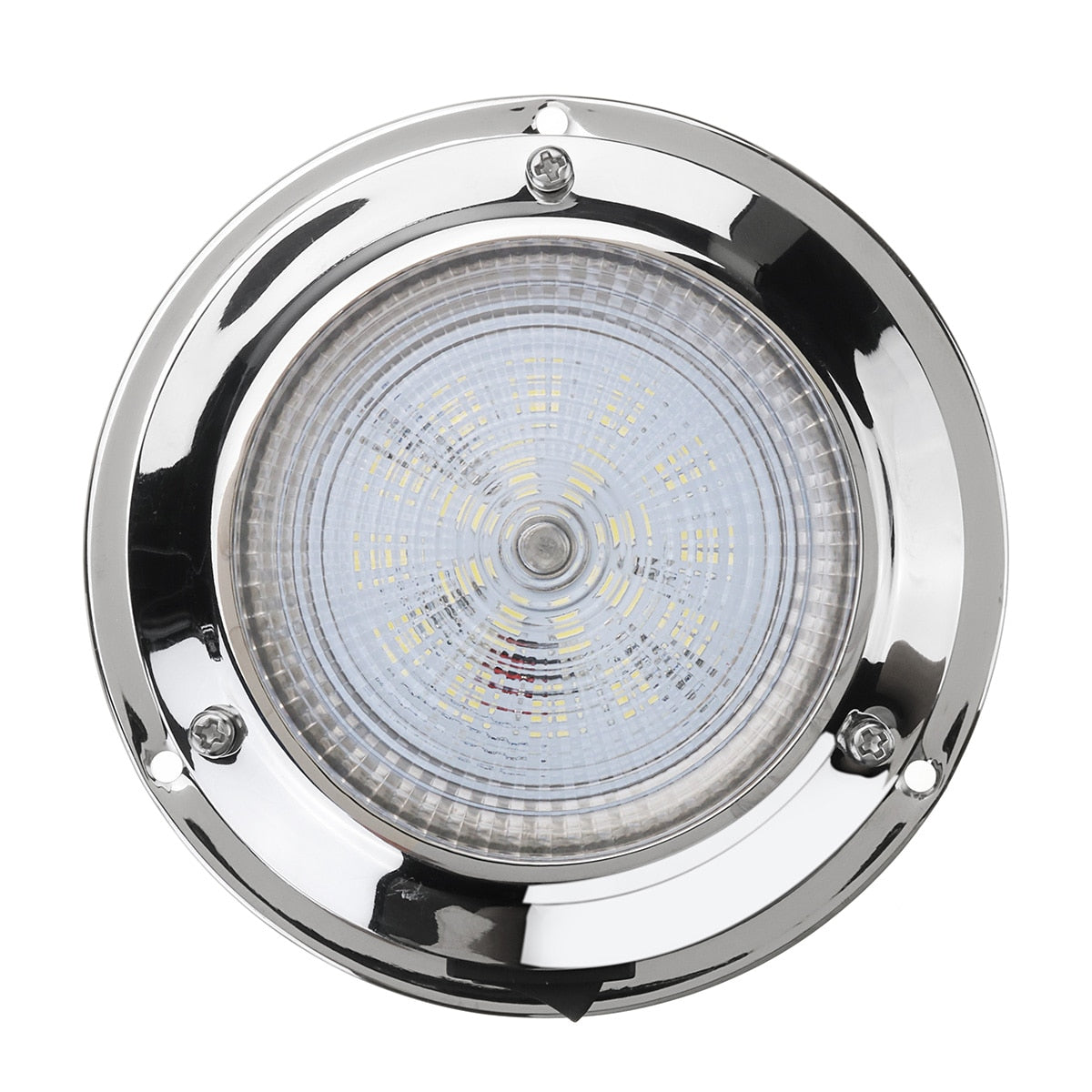 LED 70W 12V Interior LED Ceiling Lamp Reading Round Light with Switch for RV Car Boats Ceiling Dome Light