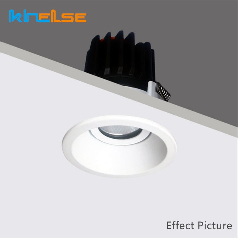 Adjustable LED Recessed Ceiling Downlight Mounting GU10/MR16 Socket Halogen Lamp Holder Base Frame Spot Lights Fitting Fixtures