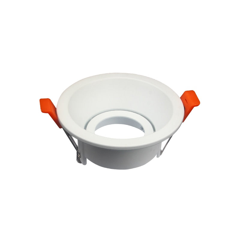 Adjustable LED Recessed Ceiling Downlight Mounting GU10/MR16 Socket Halogen Lamp Holder Base Frame Spot Lights Fitting Fixtures