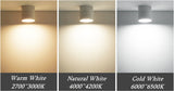 Downlights Led Dimmable 10W 15W 20W Crystal Led Downlight 12v Zigbee Downlight Type Fixtures SMD5730 Chip Indoor Lighting Lights