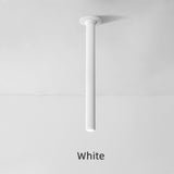 Modern Recessed LED Ceiling Lamp Long Tube 7W COB Dimmable Downlight AC85-265V Rotatable Living Room Aisle Spot Lighting Fixture