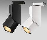 Folding 360° Rotation Dimmable LED Downlights 15W/20W COB LED Ceiling Spot Lighting 85-265V LED Background Lamps Indoor