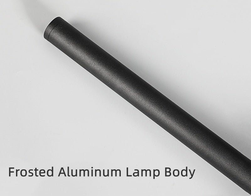 Modern Recessed LED Ceiling Lamp Long Tube 7W COB Dimmable Downlight AC85-265V Rotatable Living Room Aisle Spot Lighting Fixture