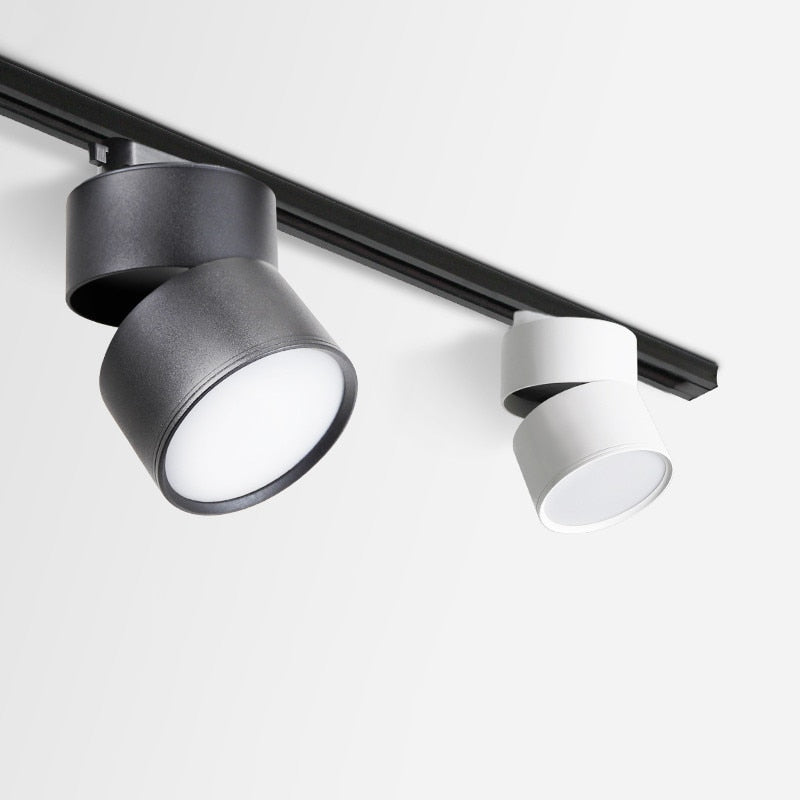 Cylindrical Folding Dimmable LED Downlights 7W 10W 15W LED Ceiling Spotlights AC110-240V LED Ceiling Lamps Indoor Lighting