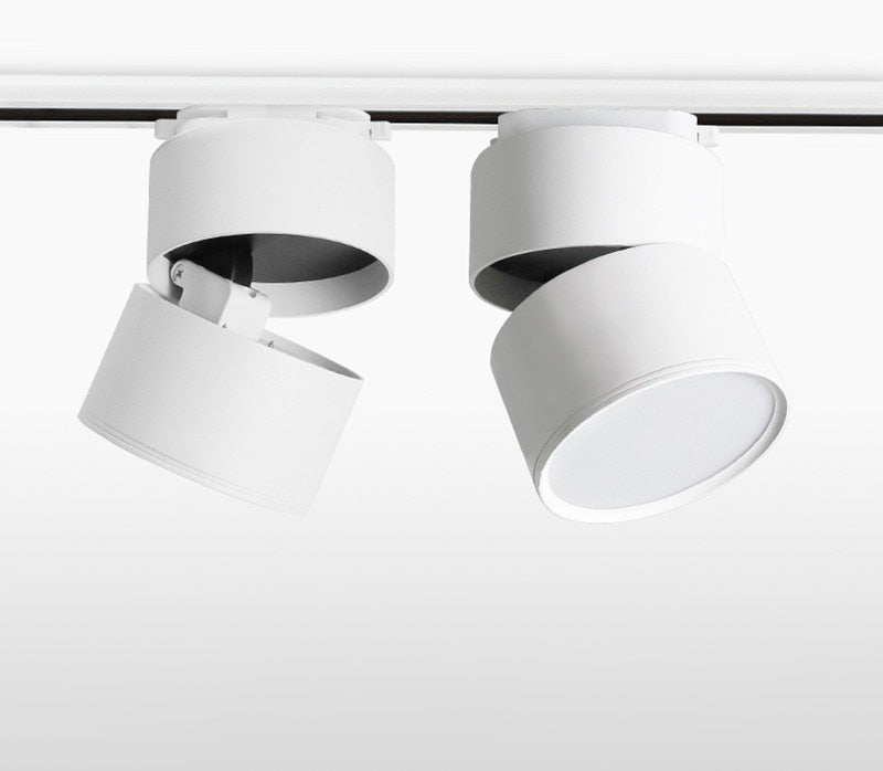 Cylindrical Folding Dimmable LED Downlights 7W 10W 15W LED Ceiling Spotlights AC110-240V LED Ceiling Lamps Indoor Lighting