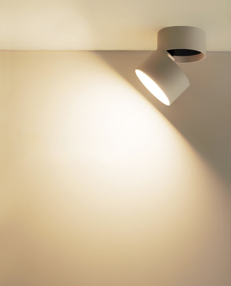 Cylindrical Folding Dimmable LED Downlights 7W 10W 15W LED Ceiling Spotlights AC110-240V LED Ceiling Lamps Indoor Lighting