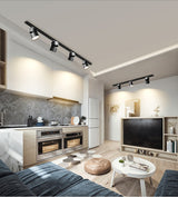 Cylindrical Folding Dimmable LED Downlights 7W 10W 15W LED Ceiling Spotlights AC110-240V LED Ceiling Lamps Indoor Lighting