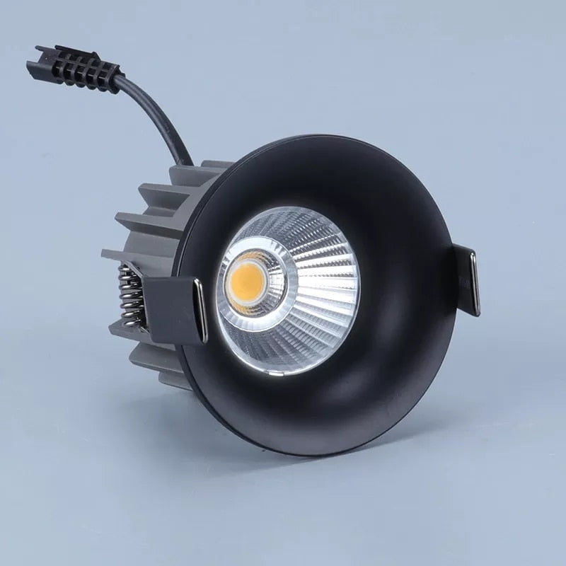 Dimmable recesse round LED downlight lights COB ceiling spot lamp lights 9W 12W 15W 18W LED light indoor lighting led panel light