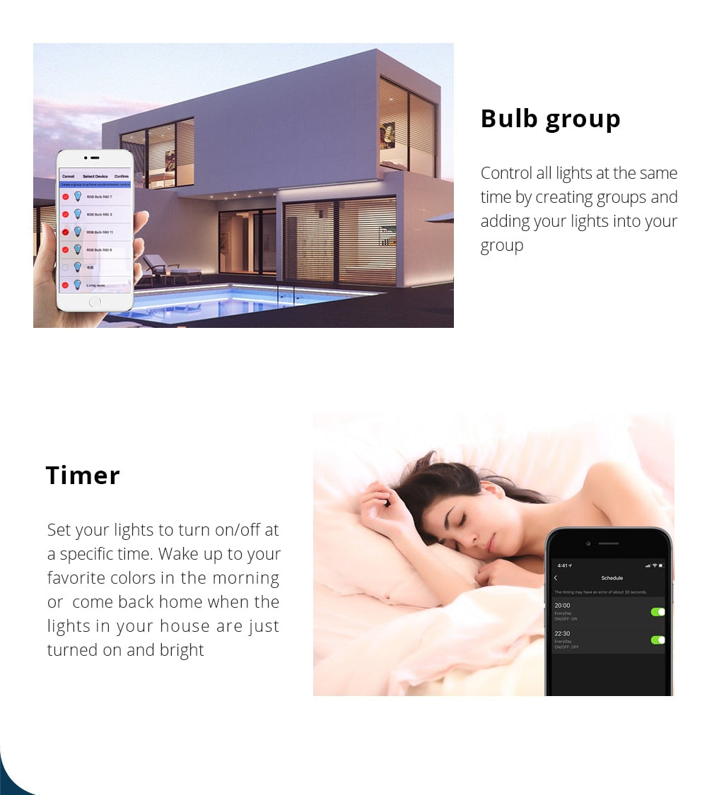 Benexmart Zigbee 3.0 LED Ceiling Light 3.5inch with Dual White Downlight Smart Round Spotlighting Tuya Smartthings Alexa Google