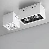 High-quality black and white bright decorative edge LED COB dimmable downlight ac85-265V 10W 20W LED ceiling spotlight