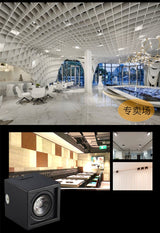 High-quality black and white bright decorative edge LED COB dimmable downlight ac85-265V 10W 20W LED ceiling spotlight