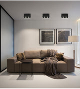 High-quality black and white bright decorative edge LED COB dimmable downlight ac85-265V 10W 20W LED ceiling spotlight