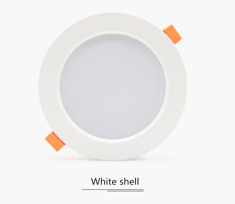 Led Downlight Recessed Kitchen Home Lamps 220V Ultra Thin Panel Lights 3W 5W 9W 12W 15W 18W LED Down Light Spot Led Ceiling Lamp