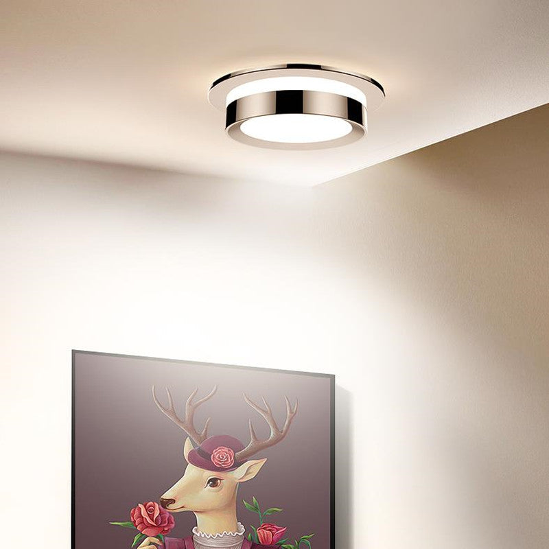 Dimmable Recessed Downlight 5W 7W 9W 12W Round LED Ceiling Spot Light for Home Porch Corridor Aisle Background 3000K 4000K 6000K