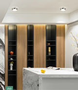 Dimmable Recessed Downlight 5W 7W 9W 12W Round LED Ceiling Spot Light for Home Porch Corridor Aisle Background 3000K 4000K 6000K