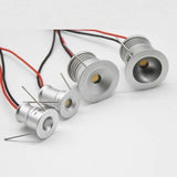 LED Downlight 1W 15mm 25mm 12V Mini Cabinet Stair Kitchen Ceiling Lighting Spot Deck Mirror Lamp DJ Sauna Boat Stage Spot Light