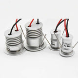 LED Downlight 1W 15mm 25mm 12V Mini Cabinet Stair Kitchen Ceiling Lighting Spot Deck Mirror Lamp DJ Sauna Boat Stage Spot Light