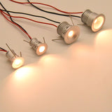 LED Downlight 1W 15mm 25mm 12V Mini Cabinet Stair Kitchen Ceiling Lighting Spot Deck Mirror Lamp DJ Sauna Boat Stage Spot Light