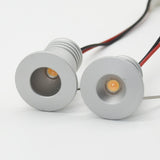 LED Downlight 1W 15mm 25mm 12V Mini Cabinet Stair Kitchen Ceiling Lighting Spot Deck Mirror Lamp DJ Sauna Boat Stage Spot Light