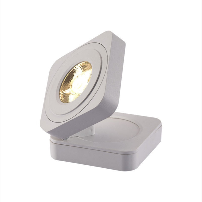 ACETIDE Led Ceiling Lamps Spot Light 360 Degree Rotation Downlights AC85-265V 7W -15W Folding COB LED Downlights Surface Mounted