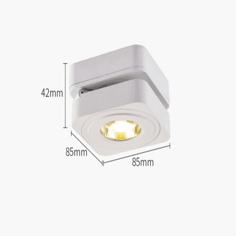 ACETIDE Led Ceiling Lamps Spot Light 360 Degree Rotation Downlights AC85-265V 7W -15W Folding COB LED Downlights Surface Mounted