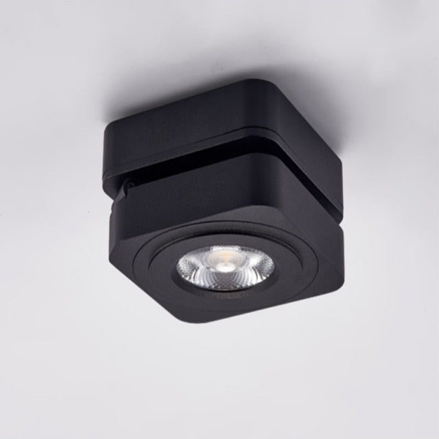 ACETIDE Led Ceiling Lamps Spot Light 360 Degree Rotation Downlights AC85-265V 7W -15W Folding COB LED Downlights Surface Mounted