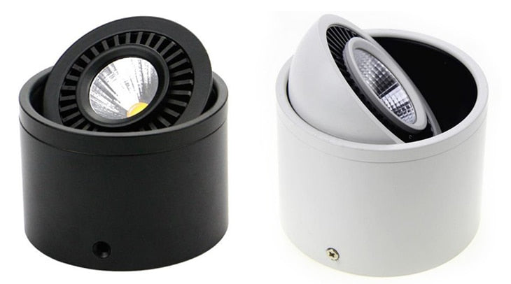 LED Surface Mounted Downlights 5W 7W 9W 15W LED Spot Light 360 Degree Rotating Dimmable Ceiling Lamp with LED Driver