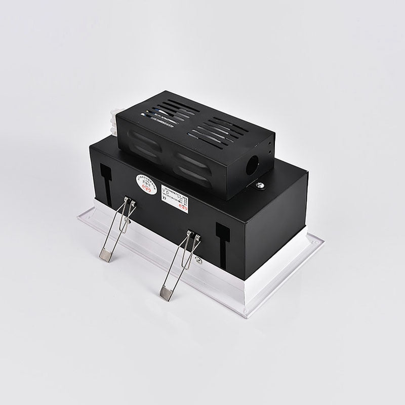 QIUBOSS Dimmable LED Downlights 220V for Living Room Recessed LED Ceiling Spotlights 20W COB Lighting Lights for Kitchen Bedroom