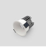 LED Round Recessed Dimmable Downlights 7W/9W/12W/15W COB LED Anti Glare Ceiling Spotlights AC90~260V Background Indoor Lighting