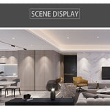 LED Round Recessed Dimmable Downlights 7W/9W/12W/15W COB LED Anti Glare Ceiling Spotlights AC90~260V Background Indoor Lighting