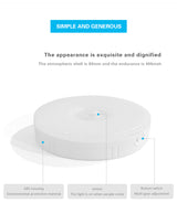 PIR Motion Sensor LED Night Light USB Rechargeable Dimmable Night Lamp for Bedroom Kitchen Cabinet Light Wireless Closet Light