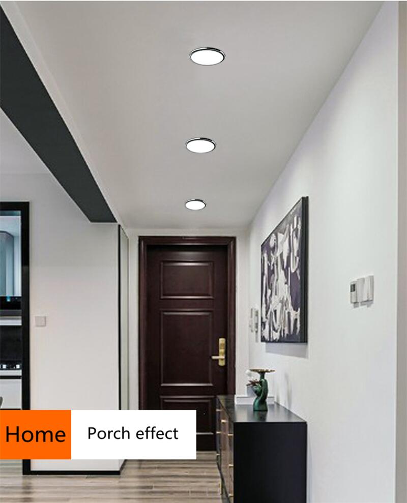 Ultra-thin downlight led recessed thin section 5W 7W 9W 12W 2021 new home decoration living room kitchen ceiling lamp spotlight