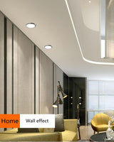 Ultra-thin downlight led recessed thin section 5W 7W 9W 12W 2021 new home decoration living room kitchen ceiling lamp spotlight