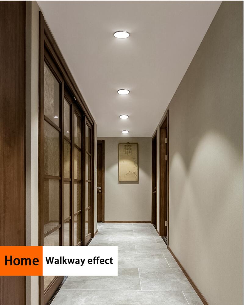 Ultra-thin downlight led recessed thin section 5W 7W 9W 12W 2021 new home decoration living room kitchen ceiling lamp spotlight