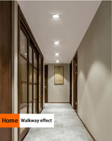 Ultra-thin downlight led recessed thin section 5W 7W 9W 12W 2021 new home decoration living room kitchen ceiling lamp spotlight