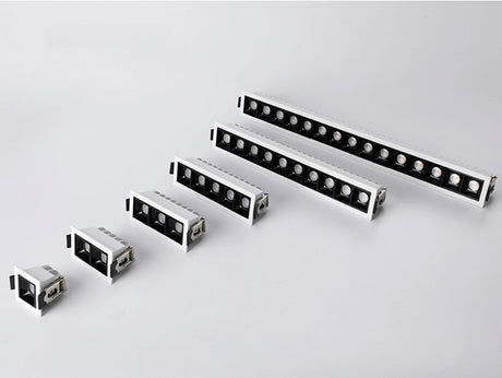 Square Recessed Dimmable LED Downlights 2W 4W 6W 10W 20W 30W COB LED Ceiling Lamp AC110V~220V LED Wall Spot Lights Indoor Lighting