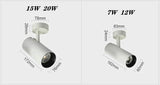 Surface Mounted LED Downlights Foldable 360° Rotatable COB LED Ceiling Spot lights 12W 15W 20W LED Lamps Background Wall Lighting