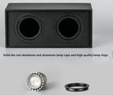 Surface Mounted Ceiling Downlight with 2X5W 2X7W 2X10W  GU10 Bulb Replaceable LED Spot Light AC85-265V Warm/Natural/Cold White