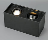 Surface Mounted Ceiling Downlight with 2X5W 2X7W 2X10W  GU10 Bulb Replaceable LED Spot Light AC85-265V Warm/Natural/Cold White