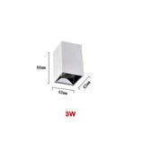 Modern LED Downlight Ceiling Lamp Surface Mounted Spot Led 110V 220V 230V  3W 9W 15W 30W Bedroom Living Room Lighting