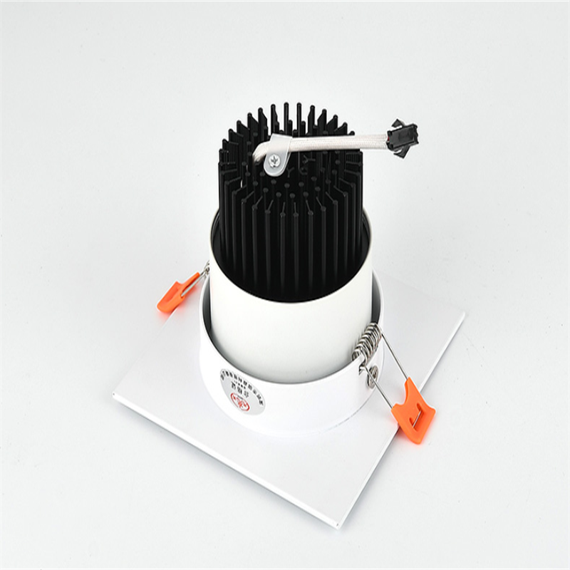 Recessed Square Dimmable LED Downlights 7W 9W 12W 15W 18W COB LED Ceiling Lamp Warm/Cold White LED Spot Lights Indoor Lighting