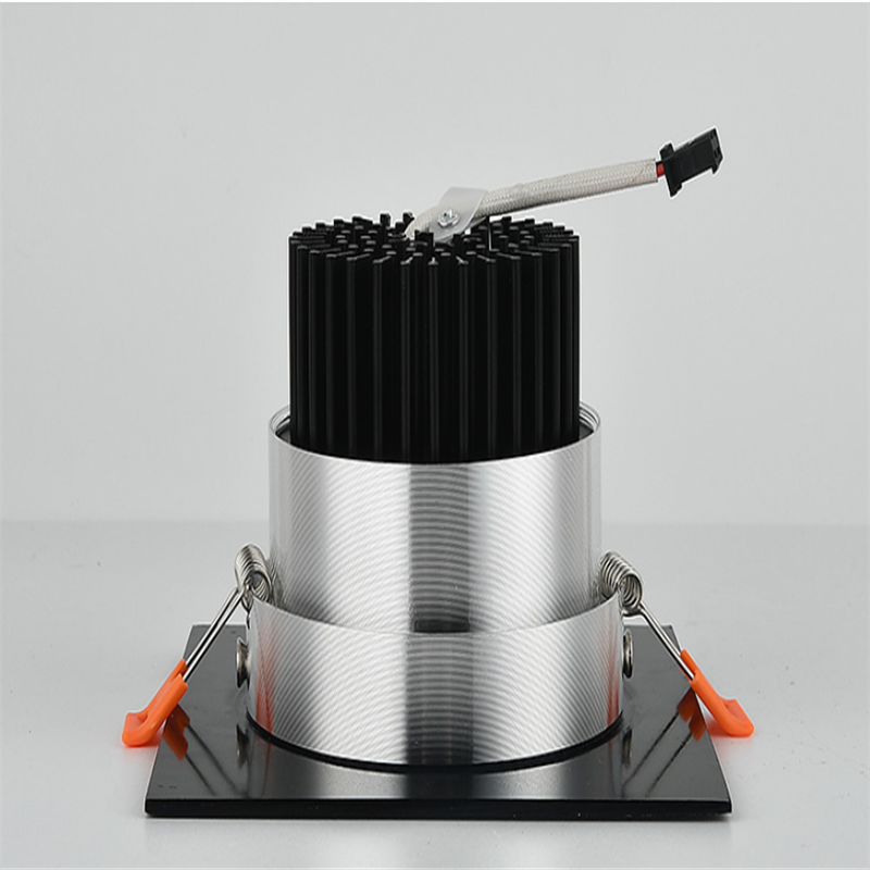 Recessed Square Dimmable LED Downlights 7W 9W 12W 15W 18W COB LED Ceiling Lamp Warm/Cold White LED Spot Lights Indoor Lighting