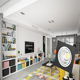 Recessed Square Dimmable LED Downlights 7W 9W 12W 15W 18W COB LED Ceiling Lamp Warm/Cold White LED Spot Lights Indoor Lighting