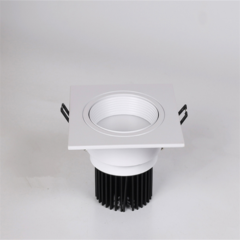 Dimmable Square LED COB Spotlights Ceiling lamp AC85-265V 5W 7W 10W 14W 20W recessed Downlights LED Panel light indoor lighting