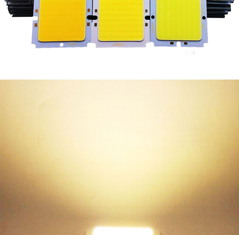Ultra Bright 20W 30W 56MM 69MM Square LED COB Chip On Board Light Source for Panel Flood Spot Lights Downlight DC 36V 40V