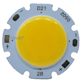 LED COB Chip 28mm 10-100pcs Square Round Lighting Source 3W 5W 7W 10W 12W for Spotlight Downlight Tube Light Ceiling Lamp 300ma